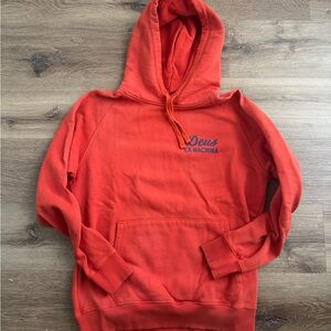 Deus Ex Machina Orange Hoodie